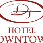 Downtown Hotel Logo Vector