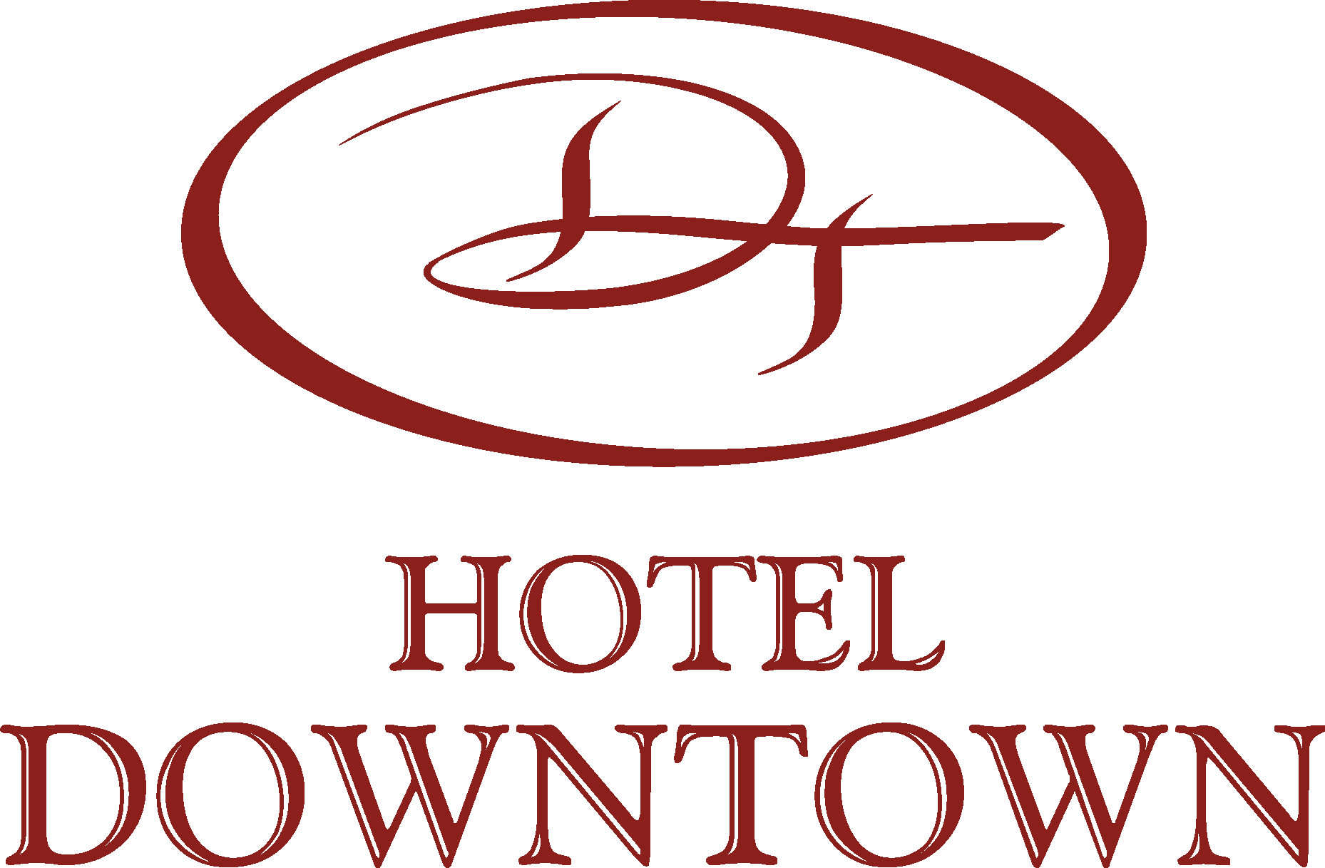 Downtown Hotel Logo Vector