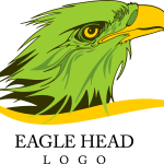 Eagle Head Bird Art Logo Vector