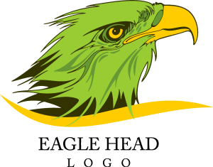 Eagle Head Bird Art Logo Vector