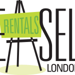 Easel Rentals London Logo Vector