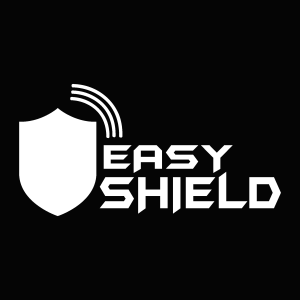 Easy Shield white Logo Vector