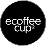 Ecoffee Cup Logo Vector