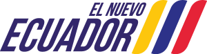 El Nuevo Ecuador Wordmark Logo Vector