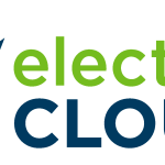 Electric Cloud Logo Vector