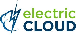 Electric Cloud Logo Vector