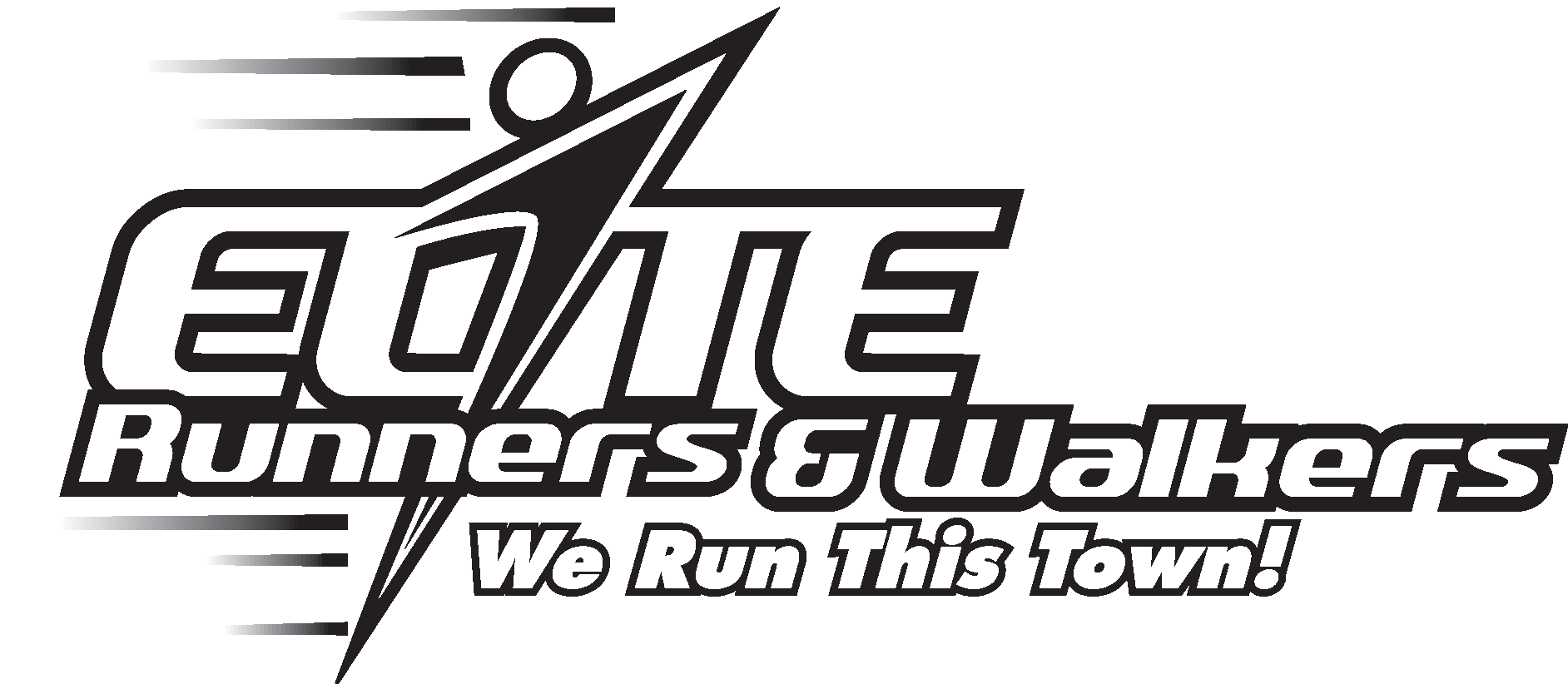 Elite Runners & Walkers Logo Vector