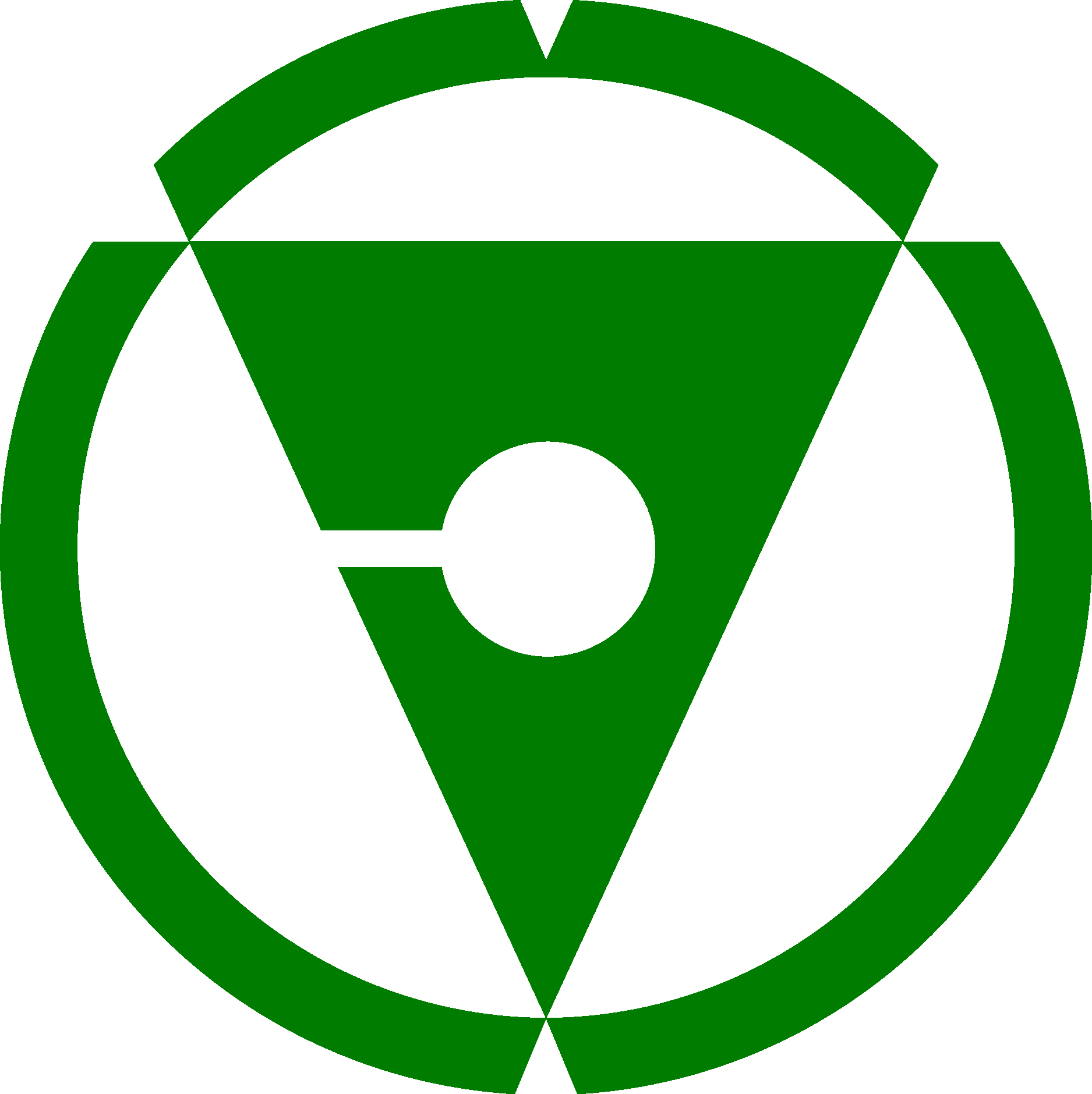 Emblem of Matsuno, Ehime Logo Vector