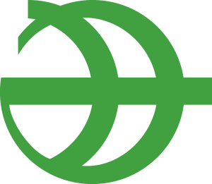 Emblem of Miyota, Nagano Green Logo Vector