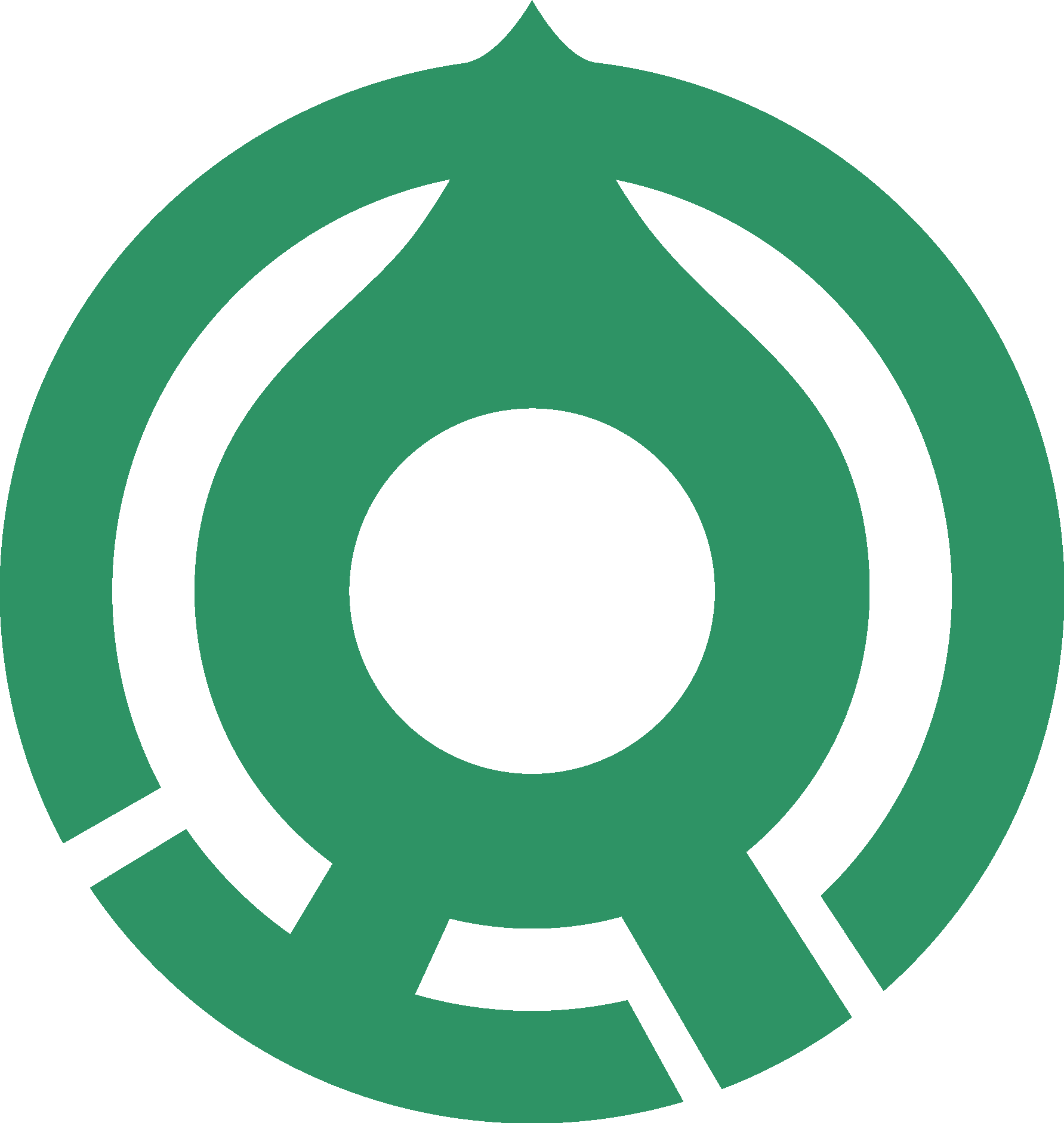 Emblem of Taiei, Chiba Logo Vector