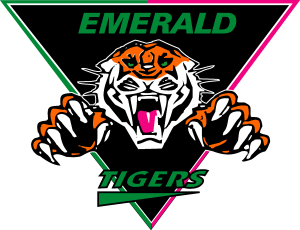 Emerald Tigers Logo Vector