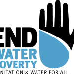 End Water Poverty Logo Vector