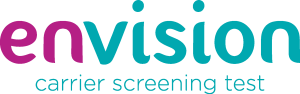 Envision carrier screening test Logo Vector