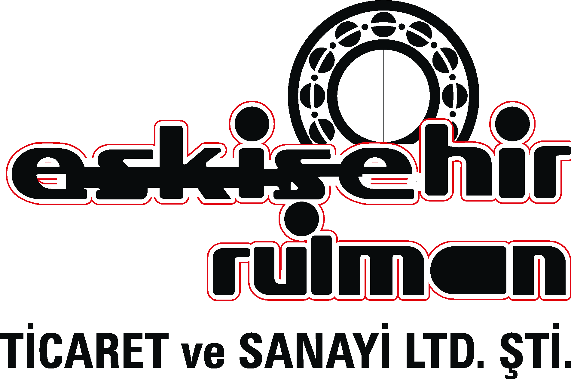 Eskisehir Rulman Ltd. Sti.black Logo Vector