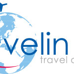 Evelin R travel agency Logo Vector