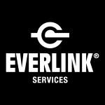 Everlink Services white Logo Vector