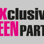 Exclusive Teen Party Logo Vector