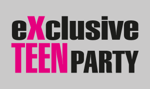 Exclusive Teen Party Logo Vector