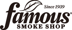 Famous Smoke Shop Logo Vector