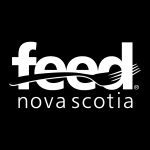 Feed Nova Scotia white Logo Vector