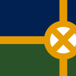 Flag of Scott, Louisiana Logo Vector