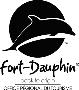 Fort Dauphin Madagascar black Logo Vector