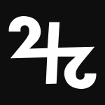 Front 242 white Logo Vector