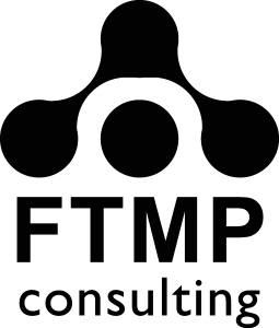 Ftmp Consulting black Logo Vector