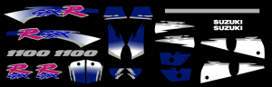 GSXR 1100 Logo Vector