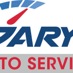 Gary’s Auto Service Logo Vector