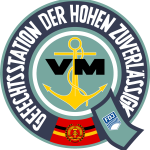 Gefechtsstation Lob Volksmarine Logo Vector