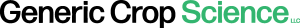 Generic Crop Science Wordmark Logo Vector