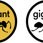 Gig Ant Promotion Logo Vector