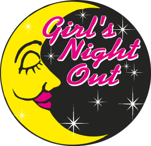 Girl’s Night Out Logo Vector