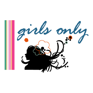 Girls Only Logo Vector