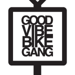 Good Vibe Bike Gang Logo Vector