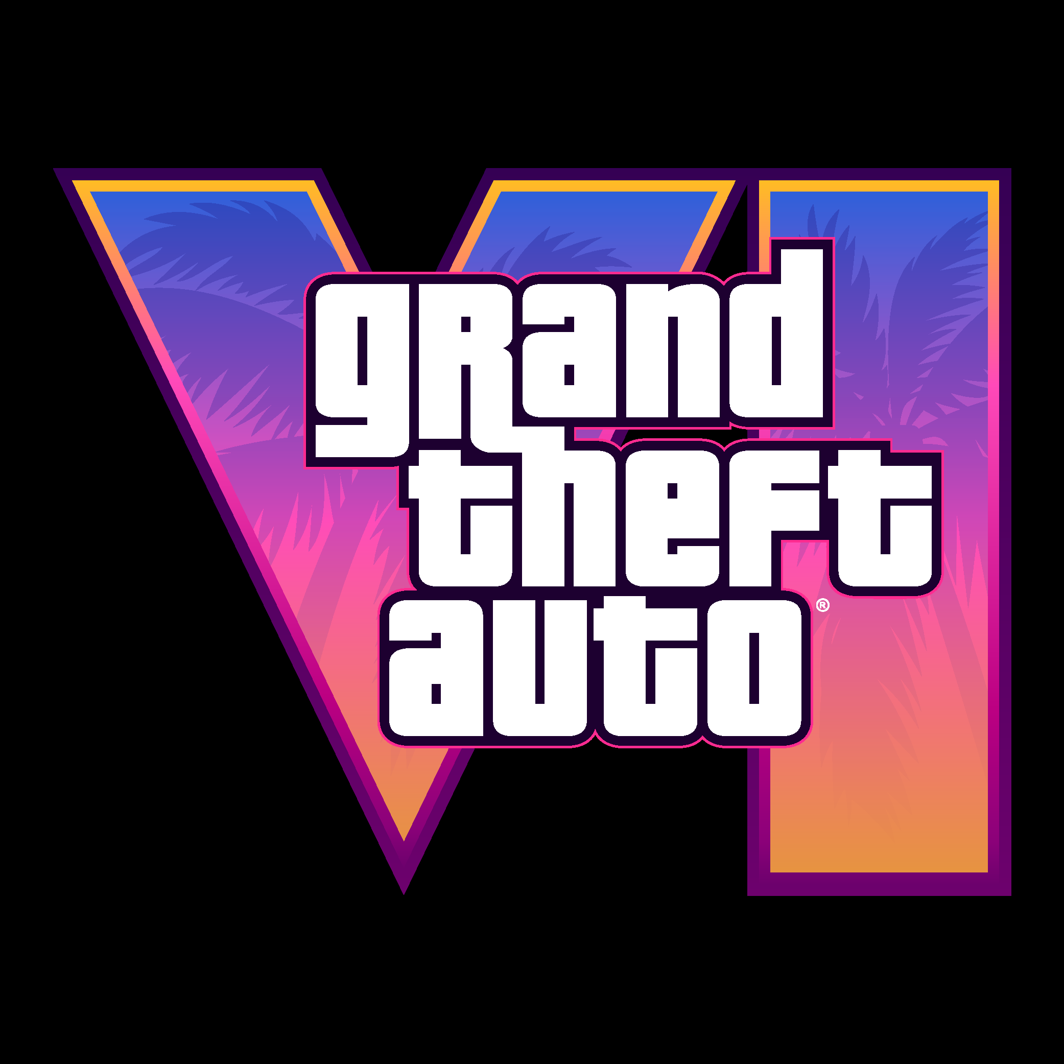 Grand Theft Auto VI Logo Vector