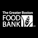 Greater Boston Food Bank white Logo Vector