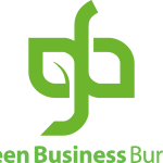 Green Business Bureau Logo Vector