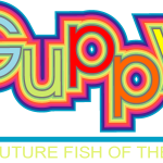 Guppy Wear Logo Vector