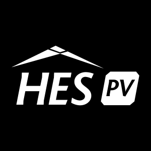 HES PV white Logo Vector