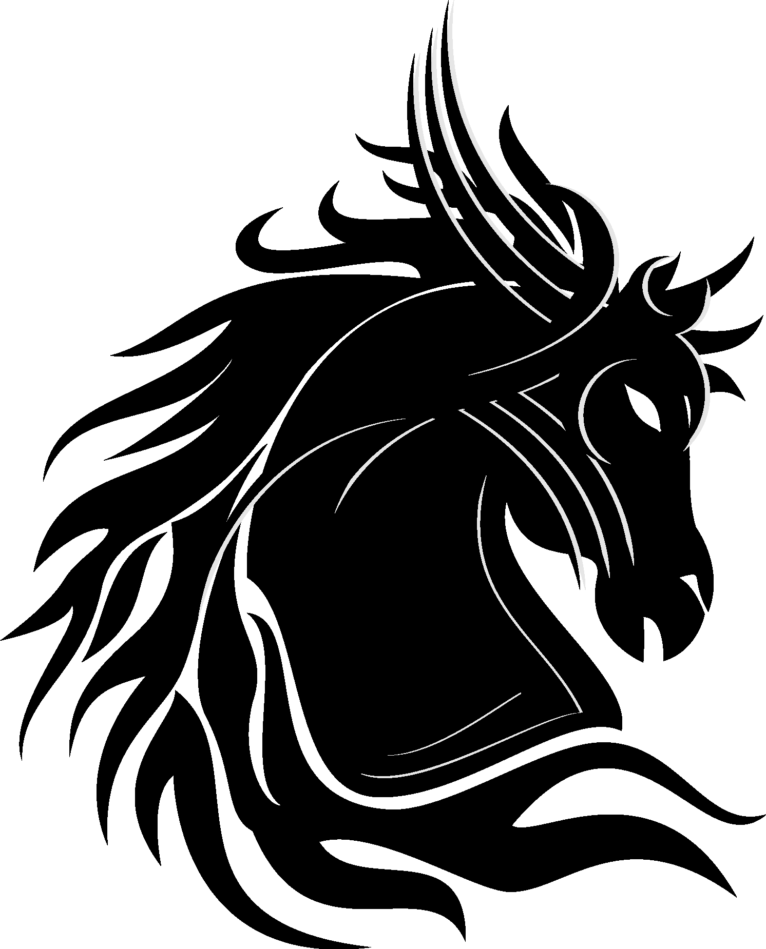 Horse Logo Svg Png Icon Free Download (#91457) - OnlineWebFonts.COM