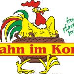 Hahn im Korb Logo Vector