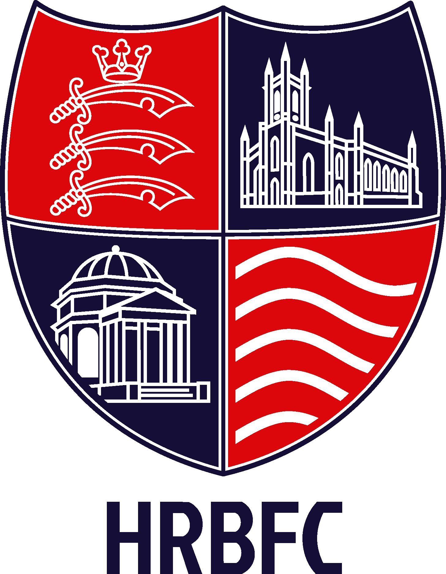 Hampton & Richmond Borough FC Logo Vector