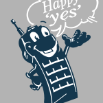 Happy Yes Logo Vector