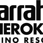 Harrah’s Cherokee Casino Resort black Logo Vector