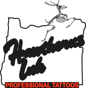 Hawthorne Ink Tattoo Logo Vector