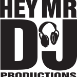 Hey Mr. DJ Logo Vector