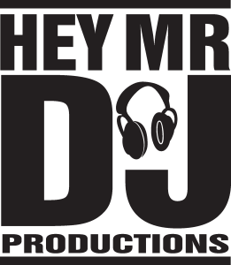 Hey Mr. DJ Logo Vector