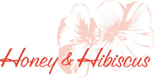 Honey & Hibiscus Logo Vector